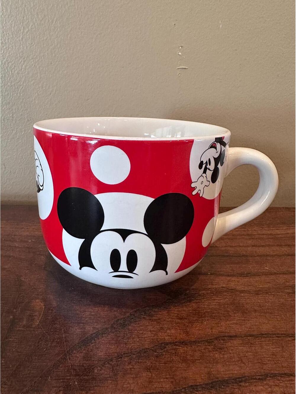 Disney Store Mickey Mouse Large Coffee Mug/Soup Mug